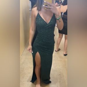 Windsor Green Sparkle Dress